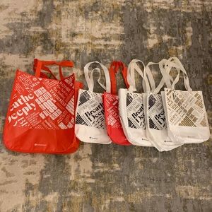 LULULEMON REUSABLE TOTE BAGS